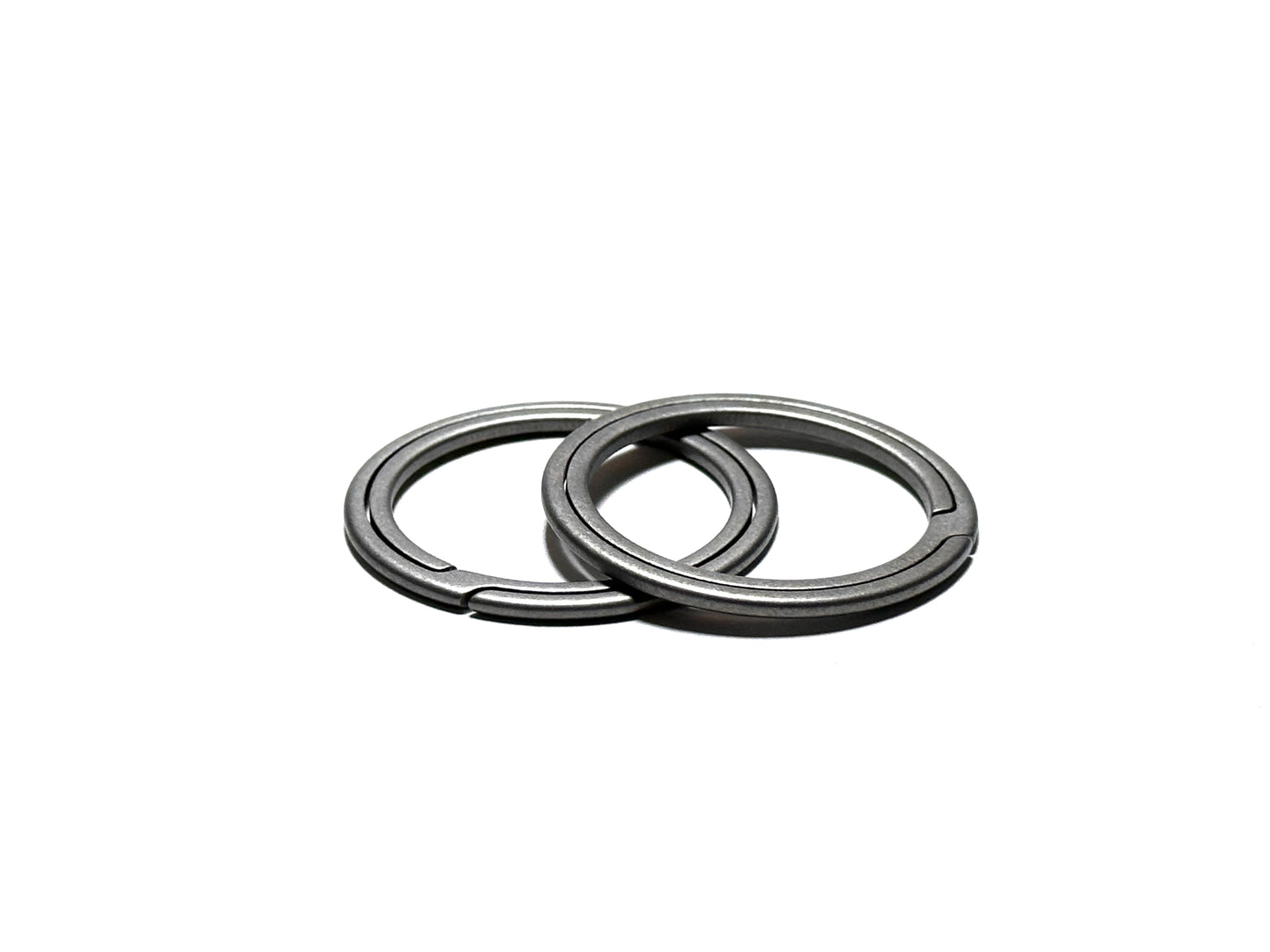 titanium key ring set of 2