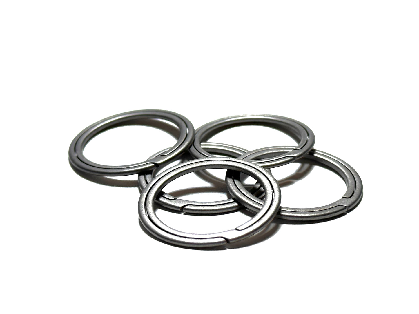 titanium key ring set of 5