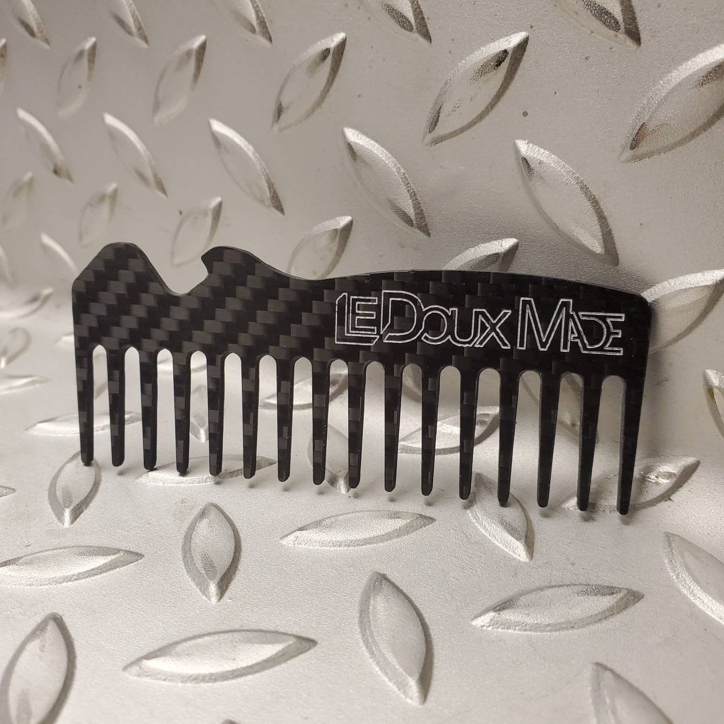 Engraved Carbon Fiber Comb | Customizeable