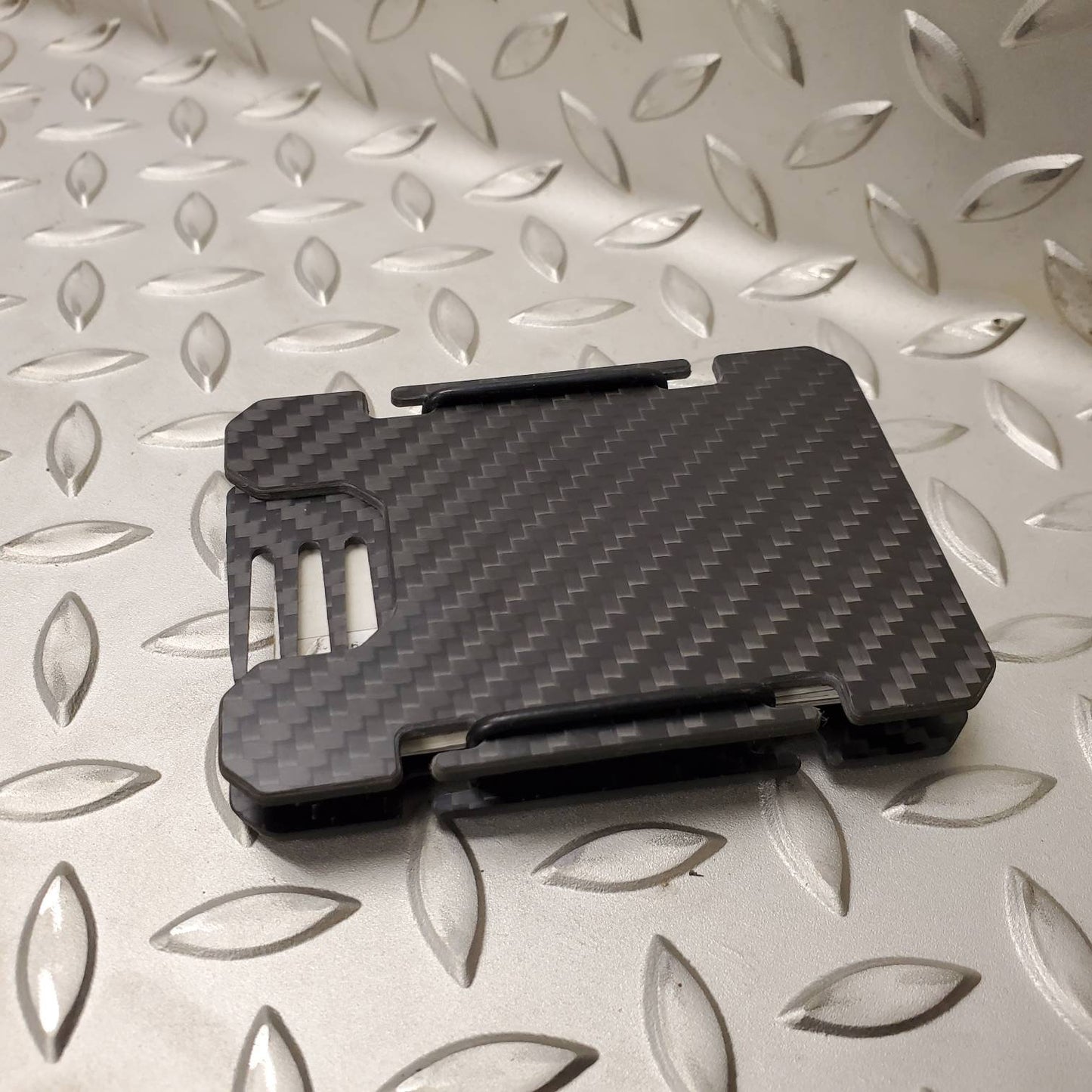 Mt. Hood Oregon Carbon Fiber Engraved Comb