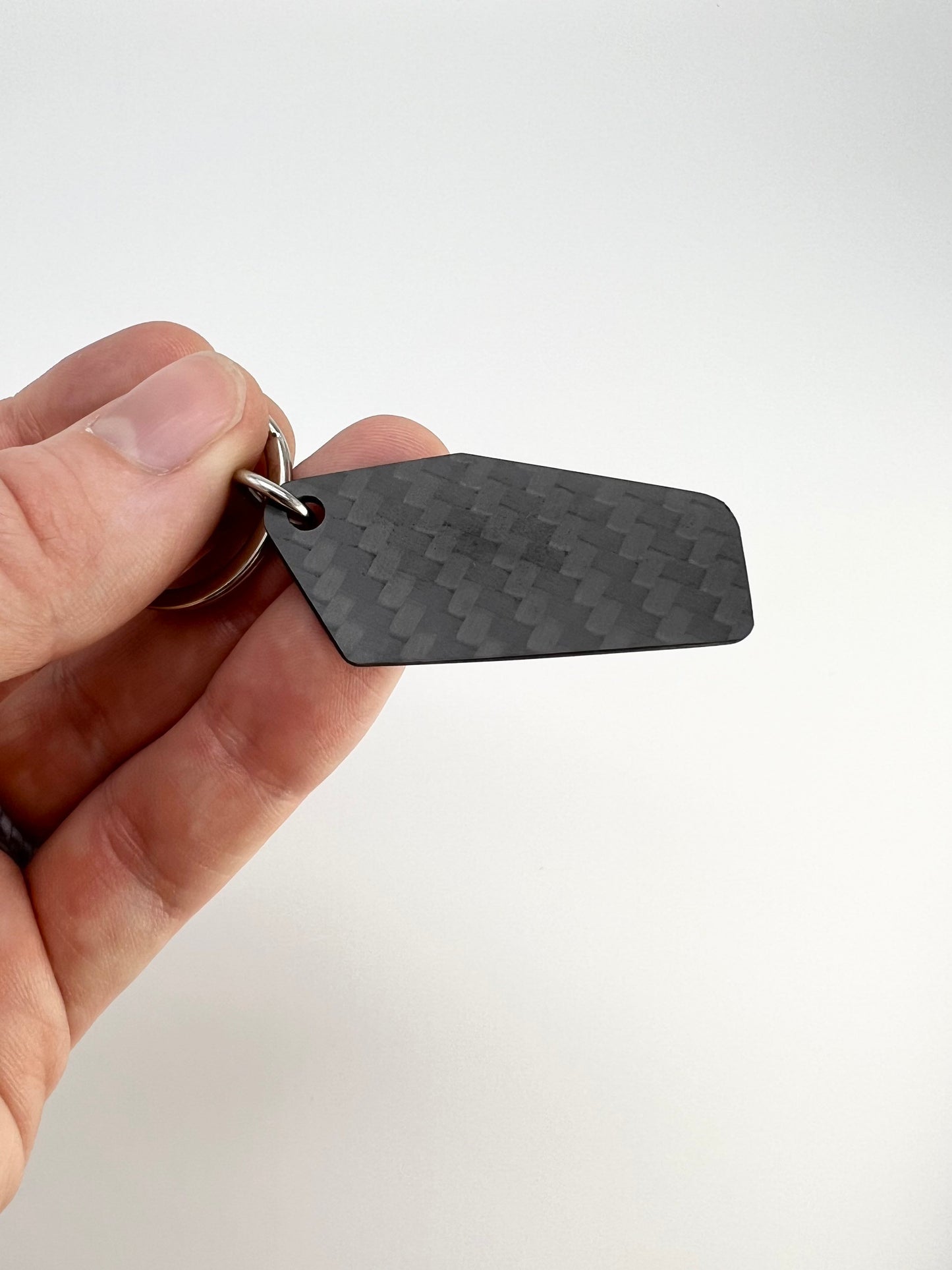 Engraved Carbon Fiber 2023 Graduation Keychain