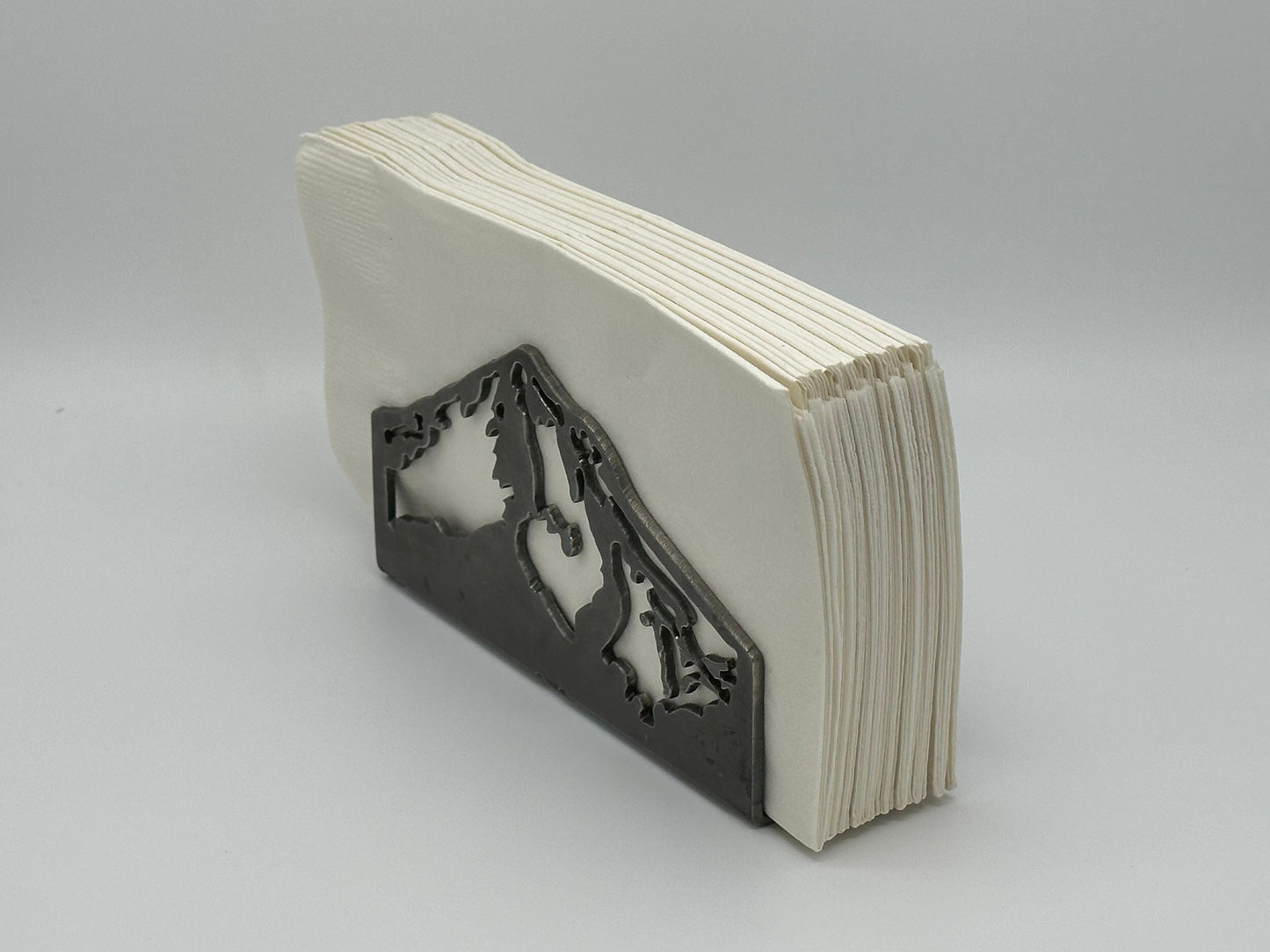 Mt. Hood Metal Napkin Envelope Holder