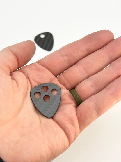 Carbon Fiber Guitar Pick (Set of 3)